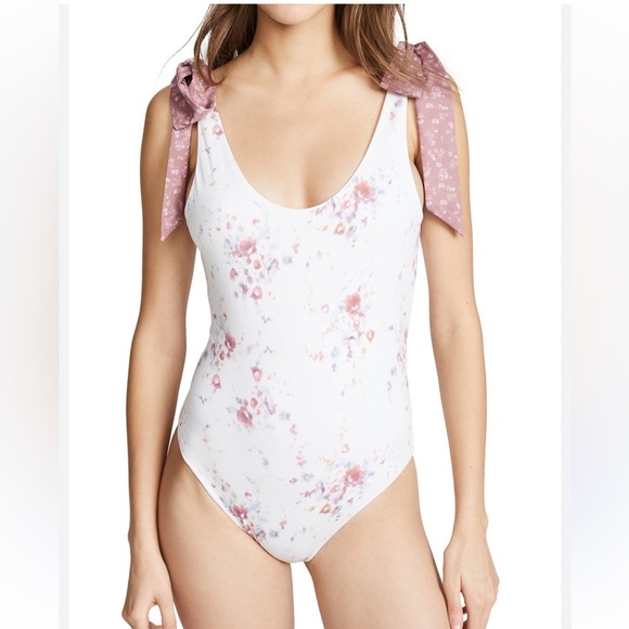 LoveshackFancy one piece size L with ties - Picture 1 of 8